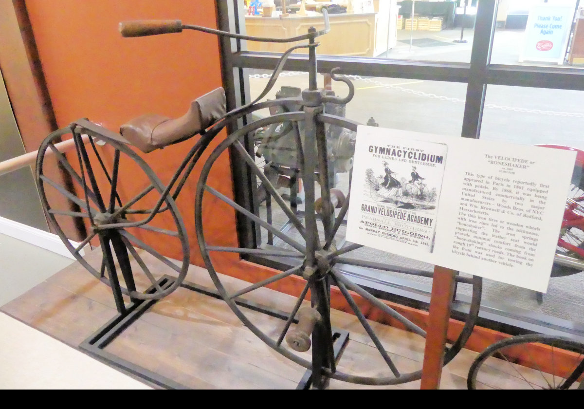 Next photograph has a close-up of the descriptive display.