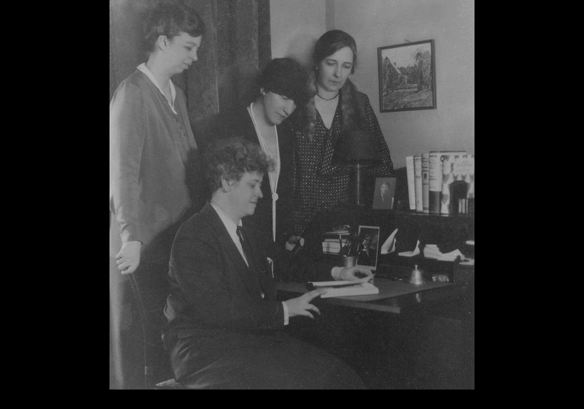 Eleanor Roosevelt, Nancy Cook, Caroline O'Day, Marian Dickerman