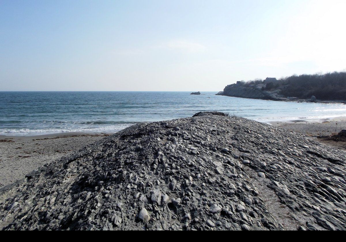 This, and the next several pictures, show the beachs along Hanging Rock Road.
